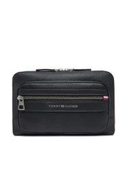 Tommy Hilfiger Saszetka nerka Th Central Bumbag AM0AM13352 Czarny. Czarne saszetki i nerki Tommy Hilfiger, bez wzorów, ze skóry. Za 299.99 zł.