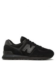 New Balance Sneakersy ML574EVE Czarny. Czarne buty sportowe casual New Balance, bez wzorów, z materiału, bez zapięcia. Za 399.99 zł.