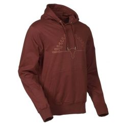 Bluza z kapturem Swedteam Ultra. Brązowe bluzy SWEDTEAM, bez wzorów, z kapturem. Za 365.50 zł.