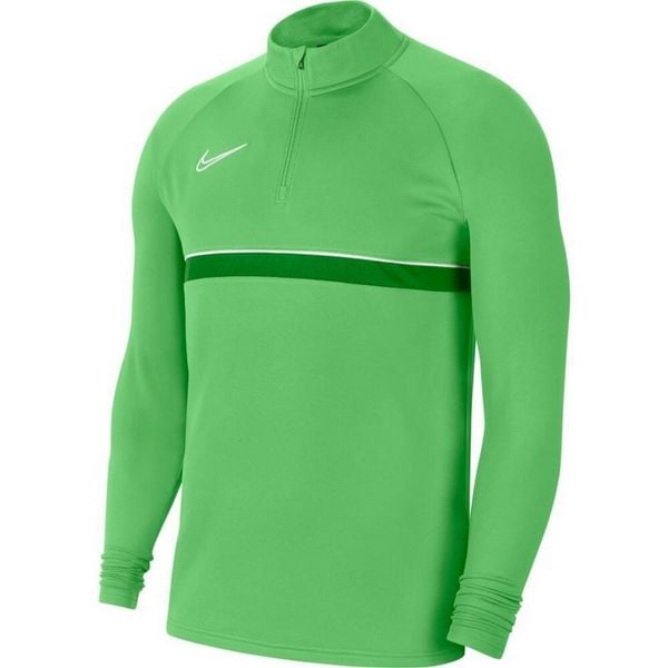 Męska Koszulka Academy 21 DriFIT Quarter Zip Drill Top. Zielone bluzy Nike, m, bez wzorów, bez kaptura. Za 94.99 zł.