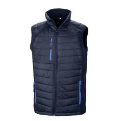 Wyściełana kurtka puchowa z recyklingu Result Black Compass. Niebieskie kurtki RESULT, l, bez wzorów, z poliesteru, bez kaptura. Za 259.00 zł.