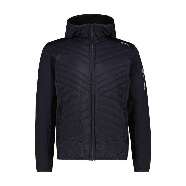 Kurtka puchowa z przypiętym kapturem CMP. Brązowe kurtki CMP, bez wzorów, z puchu, z kapturem. Za 372.00 zł.