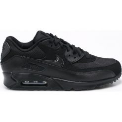Nike Sportswear - Buty. Czarne buty sportowe casual Nike Sportswear, bez wzorów, z materiału, z okrągłym noskiem, bez zapięcia. Za 529.90 zł.