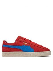 Puma Sneakersy Suede One Piece 396520 01 Czerwony. Czerwone buty sportowe casual Puma, bez wzorów, ze skóry, bez zapięcia. Za 259.99 zł.