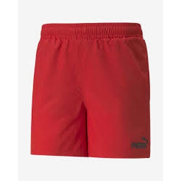 Szorty męskie sportowe TAPE CRO BANADOR. Czerwone krótkie spodenki sportowe Puma, m, bez wzorów. W wyprzedaży za 69.00 zł.