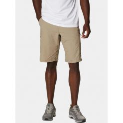 Spodenki turystyczne męskie Columbia Silver Ridge. Brązowe szorty Columbia, l, bez wzorów, sportowe. W wyprzedaży za 233.10 zł.