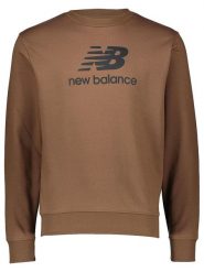 New Balance Bluza "Essentials Stacked" w kolorze brązowym rozmiar: M. Brązowe bluzy New Balance, m, bez wzorów, bez kaptura. Za 144.92 zł.