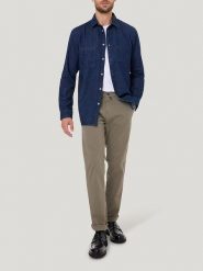 Pierre Cardin Spodnie chino w kolorze szarobrązowym rozmiar: W33/L30. Brązowe eleganckie spodnie Pierre Cardin, l. Za 189.95 zł.