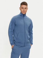 Hugo Bluza Tonal Logo 50520493 Niebieski Regular Fit. Niebieskie bluzy Hugo, m, bez wzorów, z bawełny, bez kaptura. Za 349.99 zł.