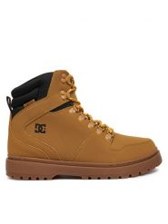 DC Shoes Trapery Peary Tr ADYB700045-WEA Brązowy. Brązowe trapery DC Shoes, ze skóry, bez zapięcia. Za 529.99 zł.