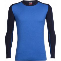 Icebreaker Mens Tech Top Ls Crewe Cadet/Midnight Navy M. Bielizna termoaktywna marki Icebreaker. W wyprzedaży za 269.00 zł.