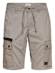 Camel Active Bojówki - Regular fit - w kolorze szarym rozmiar: W40. Szare szorty Camel Active, bez wzorów, z bawełny. Za 165.99 zł.