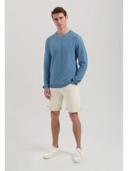 DSTREZZED Sweter w kolorze błękitnym rozmiar: XL. Niebieskie swetry nierozpinane Dstrezzed, xl, bez wzorów, bez kołnierzyka, bez ramiączek. Za 176.91 zł.