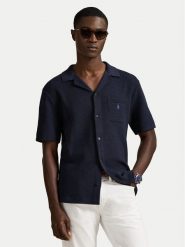 Polo Ralph Lauren Koszula 710P04442001 Granatowy Regular Fit. Niebieskie koszule Polo Ralph Lauren, m, bez wzorów, z bawełny, bez kołnierzyka, bez ramiączek. Za 989.99 zł.