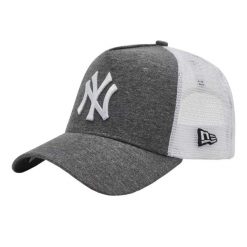 Czapka Z Daszkiem Unisex Dla Dorosłych Jersey Ess 9Forty New York Yankees. Szare czapki z daszkiem New Era, bez wzorów, z jersey. Za 186.99 zł.