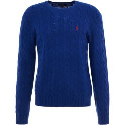 Polo Ralph Lauren Sweter soho blue. Czarne swetry nierozpinane marki Polo Ralph Lauren, z materiału. Za 799.00 zł.