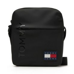 Saszetka Tommy Jeans. Czarne saszetki i nerki Tommy Jeans, bez wzorów, z jeansu. Za 279.99 zł.