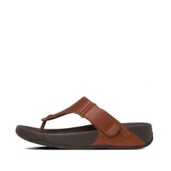 Sandały FitFlop Trakk II. Brązowe sandały FIT FLOP, ze szpiczastym noskiem, bez zapięcia. Za 524.50 zł.