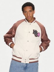 Hugo Kurtka bomber Buckley2431 50517762 Écru Slim Fit. Kurtki Hugo, l, bez wzorów, z syntetyku, bez kaptura. Za 709.99 zł.