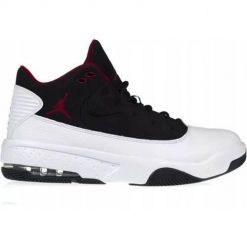 Buty do chodzenia męskie Nike Jordan Max Aura 2. Białe buty sportowe casual Nike, bez wzorów, z gumy, bez zapięcia. Za 898.00 zł.