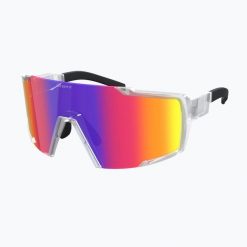 Okulary przeciwsłoneczne SCOTT Shield translucent/teal. Brązowe okulary przeciwsłoneczne Scott. Za 299.99 zł.