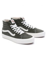 Vans Skórzane sneakersy "SK8-Hi VR3" w kolorze oliwkowo-białym rozmiar: 39. Białe buty sportowe casual Vans, bez wzorów, bez zapięcia. Za 186.95 zł.