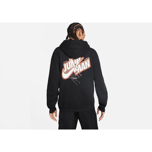 Bluza męska nike air jordan jumpman fleece full-zip hoodie black. Czarne bluzy Nike, m, bez wzorów, bez kaptura. Za 349.00 zł.