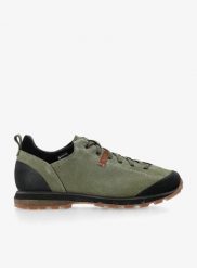 Buty męskie AKU Bellamont 4 Suede GTX. Zielone buty turystyczne Aku, bez wzorów, z gore-texu, przed kostkę, bez zapięcia, trekkingowe, gore-tex. Za 966.25 zł.