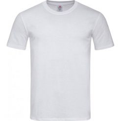 Biały T-Shirt Męski Bez Nadruku -STEDMAN- 100% Bawełna, Koszulka, Krótki Rękaw, Basic, U-neck. Białe bluzki z długim rękawem Stedman, l, bez wzorów, z bawełny, bez kołnierzyka, bez ramiączek. Za 45.00 zł.