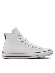 Converse Trampki Chuck Taylor All Star Twill A08761C Biały. Białe trampki Converse, m, bez wzorów, bez zapięcia. Za 279.99 zł.