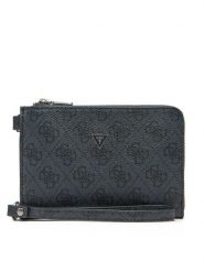 Guess Saszetka PMBALO P5231 Czarny. Czarne saszetki i nerki Guess, z aplikacjami, ze skóry. Za 179.99 zł.