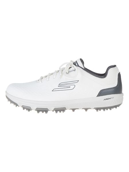 Skechers Buty "GO GOLF PRO 6 SL" w kolorze białym do golfa rozmiar: 43,5. Białe buty treningowe Skechers, bez wzorów, na golfa. Za 177.32 zł.
