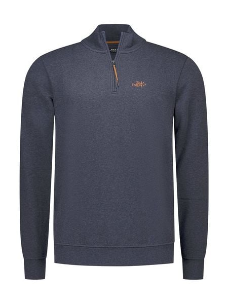 NEW ZEALAND AUCKLAND Bluza w kolorze granatowym rozmiar: 3XL. Niebieskie bluzy New Zealand Auckland, xl, bez wzorów, bez kaptura. Za 188.40 zł.