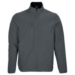 Męska Kurtka Soft Shell Falcon. Brązowe kurtki SOL'S, m, bez wzorów, bez kaptura. Za 259.99 zł.