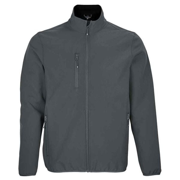 Męska Kurtka Soft Shell Falcon. Brązowe kurtki SOL'S, m, bez wzorów, bez kaptura. Za 240.99 zł.
