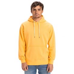Bluza z kapturem dla Mężczyzn SALT WATER. Brązowe bluzy z kapturem Quiksilver, m, bez wzorów, z bawełny, z kapturem. Za 269.99 zł.