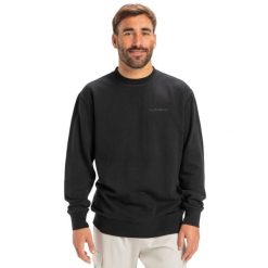 Bluza z okrągłym dekoltem dla Mężczyzn SALT WATER Czarny. Czarne bluzy Quiksilver, m, bez wzorów, z bawełny, bez kaptura. Za 249.99 zł.