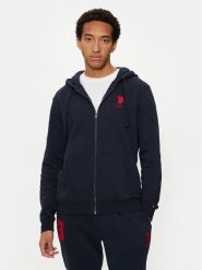 U.S. Polo Assn. Bluza MUP3524 Granatowy Regular Fit. Niebieskie bluzy U.S. Polo Assn., m, bez wzorów, z bawełny, bez kaptura. Za 139.99 zł.