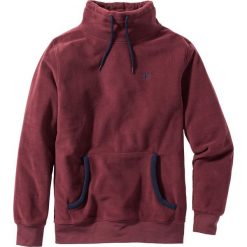 Bluza z polaru z kapturem Regular Fit bonprix czerwony klonowy. Czerwone bluzy z polaru marki bonprix, z polaru. Za 49.99 zł.