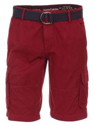 CASAMODA Bermudy w kolorze bordowym rozmiar: W32. Czerwone szorty CASAMODA, bez wzorów, z bawełny. Za 99.95 zł.