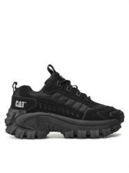 CATerpillar Sneakersy Intruder P110463 Czarny. Czarne buty sportowe casual CATerpillar, bez wzorów, z nubiku, bez zapięcia. Za 459.99 zł.