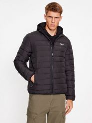 Fila Kurtka przejściowa FAM0456 Czarny Regular Fit. Czarne kurtki Fila, l, bez wzorów, z syntetyku, bez kaptura. Za 299.99 zł.