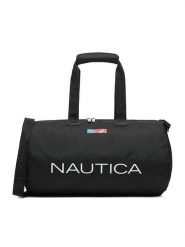 Nautica Torba sportowa WBEOHP-NTC-P-001-10 Czarny. Czarne torby sportowe Nautica, bez wzorów, z materiału. Za 89.99 zł.