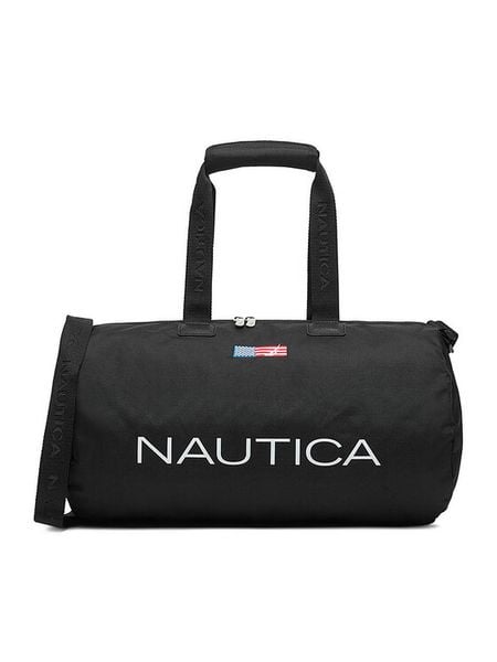 Nautica Torba sportowa WBEOHP-NTC-P-001-10 Czarny. Czarne torby sportowe Nautica, bez wzorów, z materiału. Za 89.99 zł.