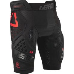 Spodenki z ochraniaczem LEATT Impact Shorts 3DF 5.0. Czarne spodenki rowerowe LEATT, bez wzorów, rowerowe. Za 752.50 zł.