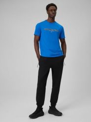 4F Spodnie dresowe joggery męskie - czarne 3XL. Czarne joggery i bojówki 4F, m, bez wzorów, z dresówki. Za 159.99 zł.