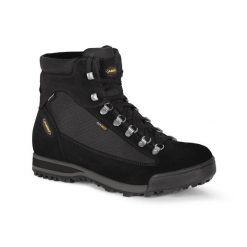 Buty trekkingowe męskie Aku Slope GTX wysokie. Czarne buty trekkingowe Aku, na zimę, bez wzorów, bez zapięcia. Za 749.99 zł.