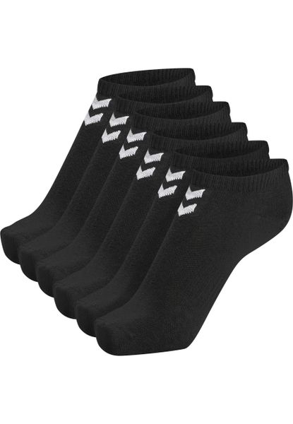 Skarpetki Hummel hmlCHEVRON 6-PACK ANKLE SOCKS uniwersalne. Czarne skarpety Hummel, bez wzorów, z bawełny. Za 57.00 zł.