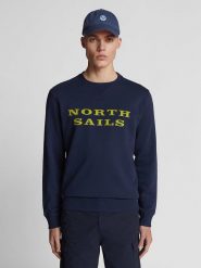 North Sails Bluza w kolorze granatowym rozmiar: 3XL. Niebieskie bluzy North Sails, xl, bez wzorów, z bawełny, bez kaptura. Za 137.10 zł.