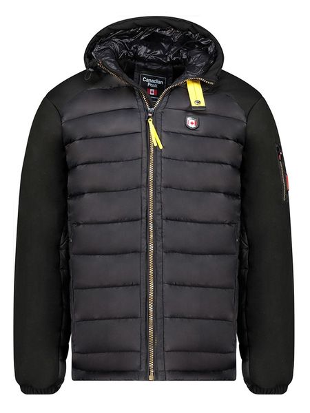 Canadian Peak Kurtka pikowana "Abatoreak" w kolorze czarnym rozmiar: XL. Czarne kurtki Canadian Peak, xl, bez wzorów, bez kaptura. Za 294.95 zł.
